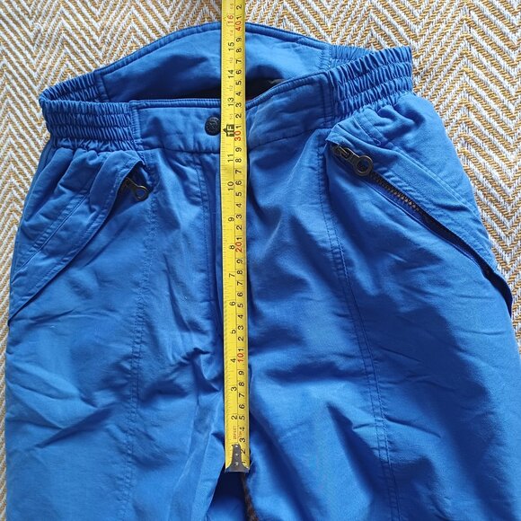 Vintage MOBIUS RANDONNEE Warm & Soft Women’s Blue Ski Snowboard Pants Size 10 - Picture 6 of 12